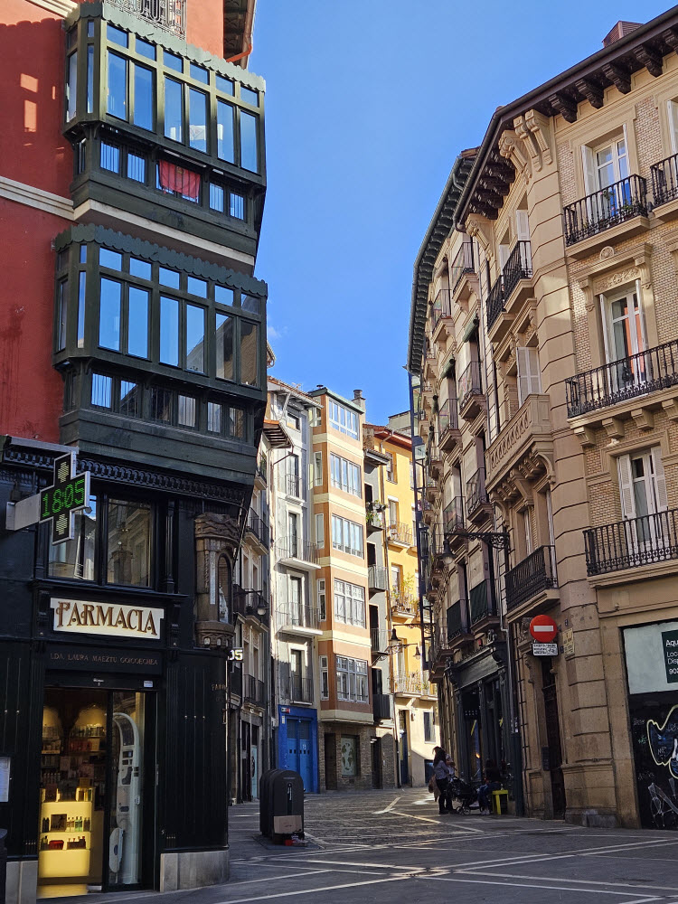 Pedestrian walkways of Pamplona