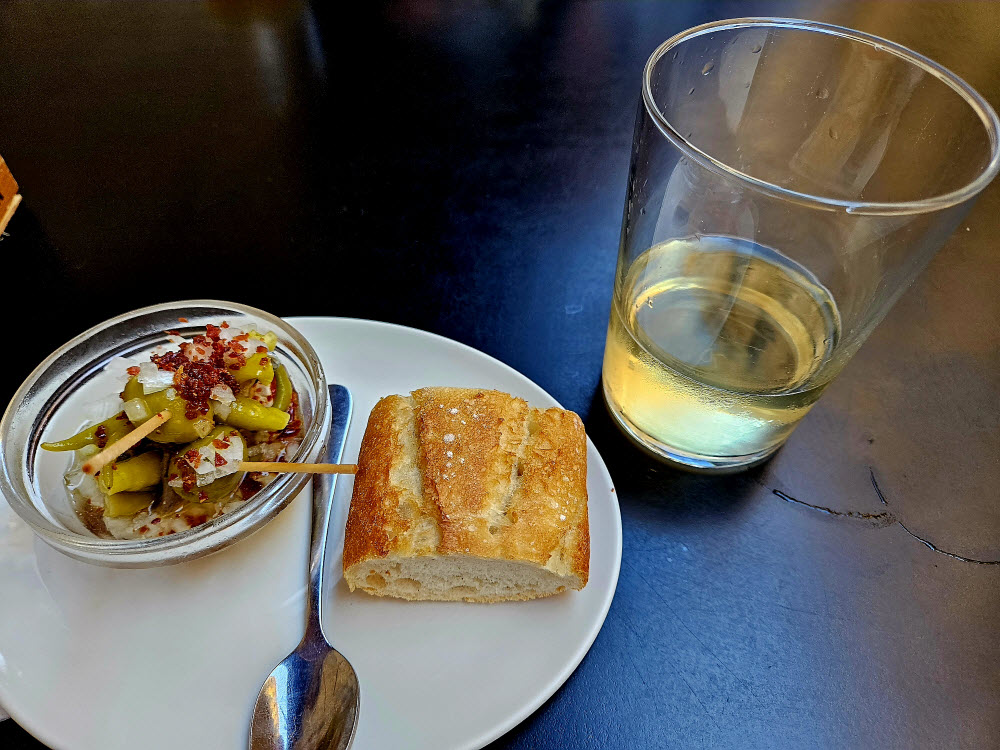 Tapas and cidre in Pamplona